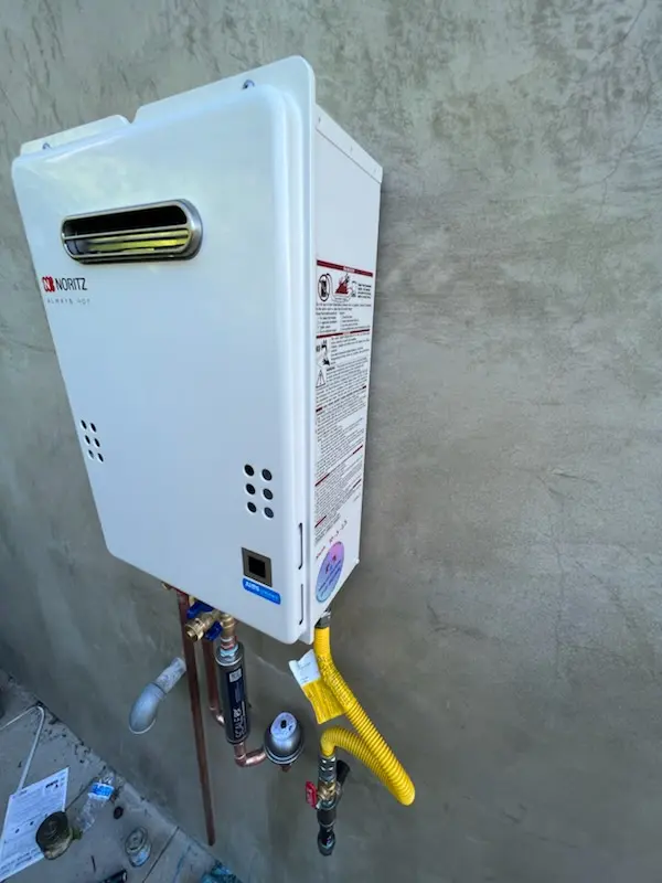 Tankless water heater installation for Northview Acres homes